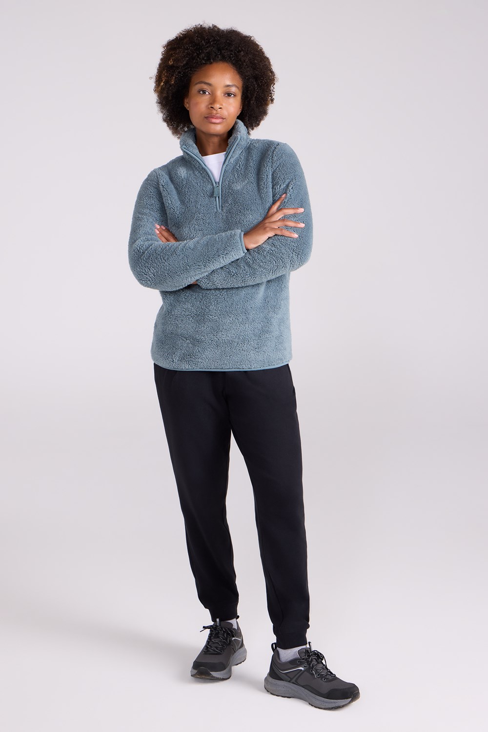 Suéter de invierno Mountain Warehouse de peluche para mujer polar cálido transpirable - Imagen 76 de 114