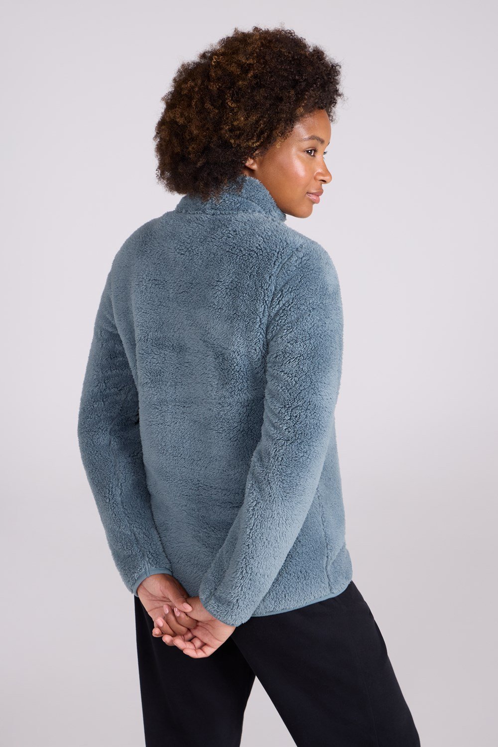 Suéter de invierno Mountain Warehouse de peluche para mujer polar cálido transpirable - Imagen 78 de 114