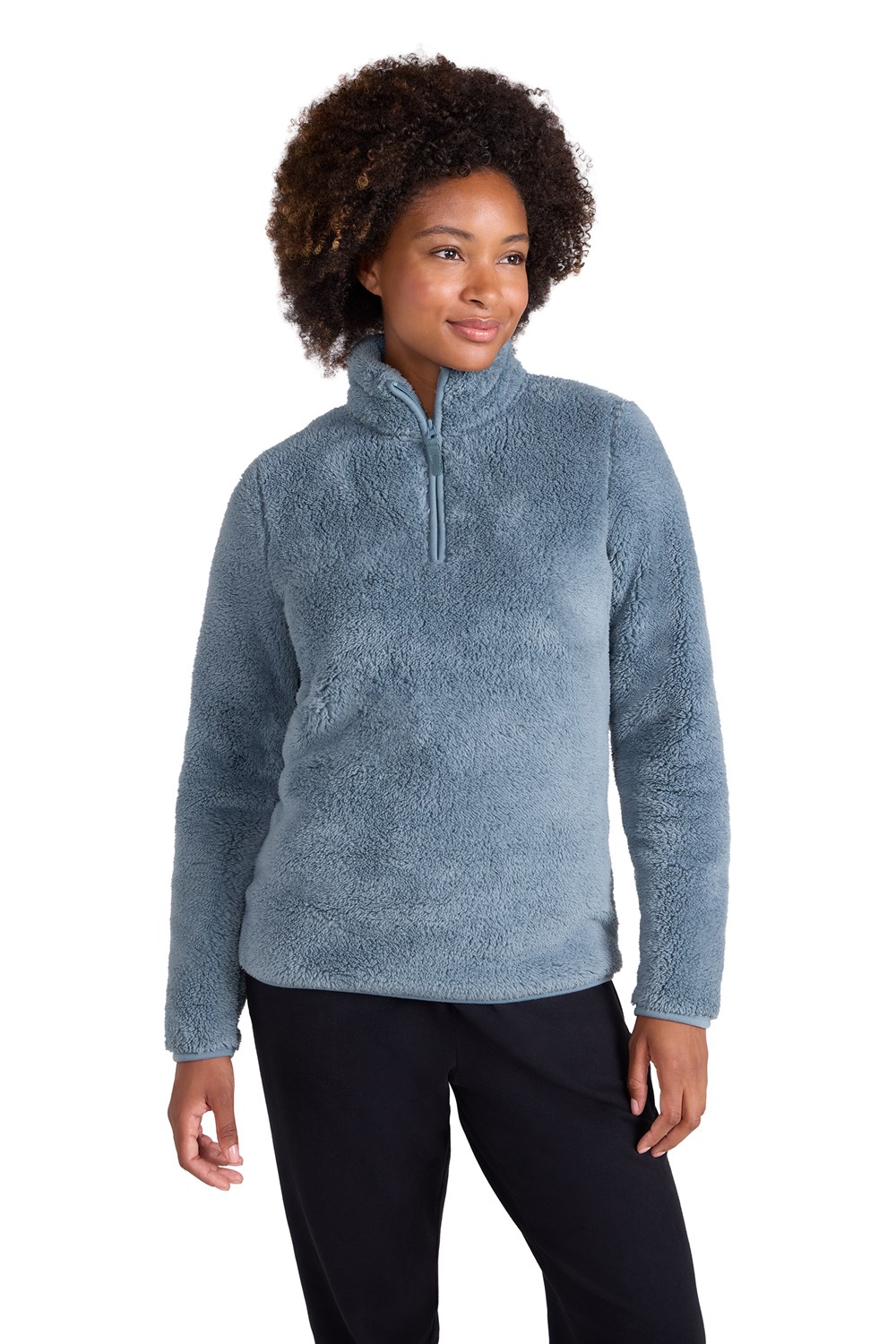 Suéter de invierno Mountain Warehouse de peluche para mujer polar cálido transpirable - Imagen 85 de 114