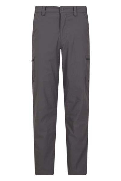 Winter Trek Mens Stretch Trousers - Long Length - Grey