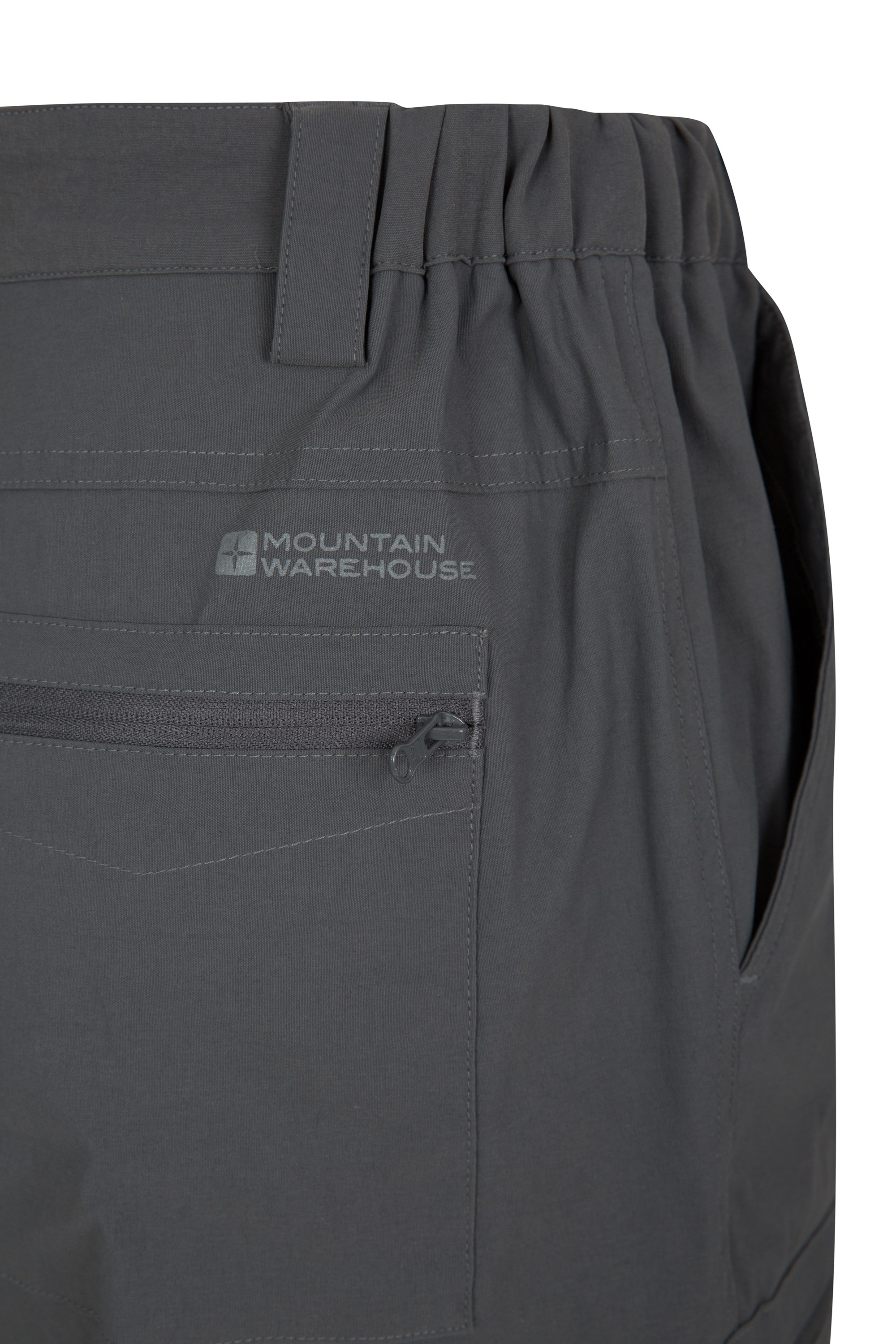 para Senderismo y Viajes f/áciles de Transportar Mountain Warehouse Pantalones El/ásticos Hombre Trek Pantalones Ligeros el/ásticos