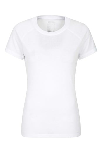 Thermals Women's Base-Layer Shirt, Winter White - M 