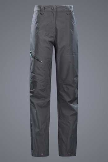 Rdruko Women's Waterproof Hiking Pants Lightweight Quick Dry Travel Fishing Cargo Pants Cyan Medium, Cyan