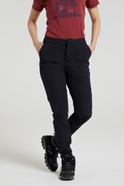 Kesugi Womens Superslim Stretch Trousers Black