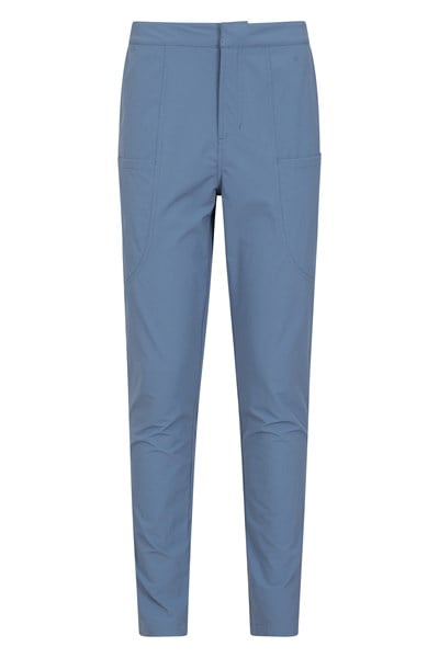 Kesugi Womens Water Resistant Slim Stretch Trousers - Navy