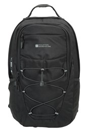 Recycled Polyester Laptop Backpack - 20L Black