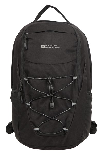 Recycled Polyester Laptop Backpack - 20L - Grey