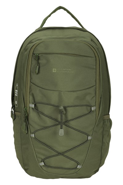 Recycled Polyester Laptop Backpack - 20L - Green
