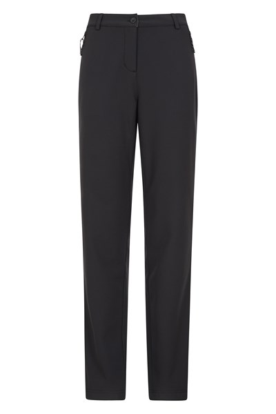 Vermont Womens Softshell Trousers - Short Length - Black