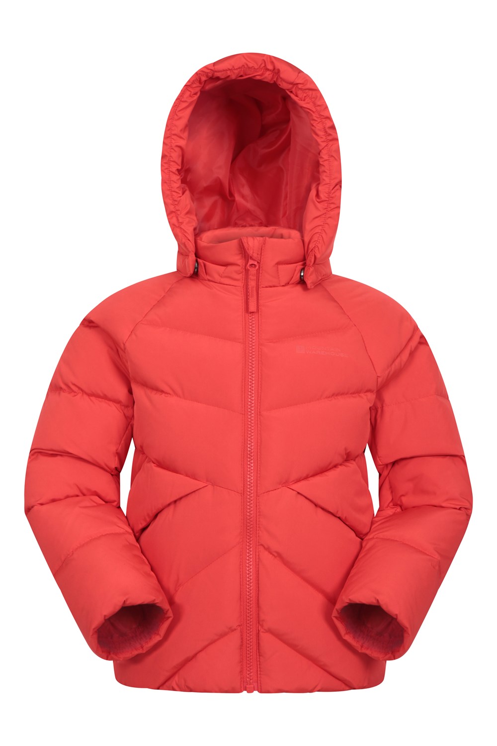 Mountain Warehouse Chill Down Kids Padded Jacket Unisex Water Resistant Coat - Picture 8 of 28