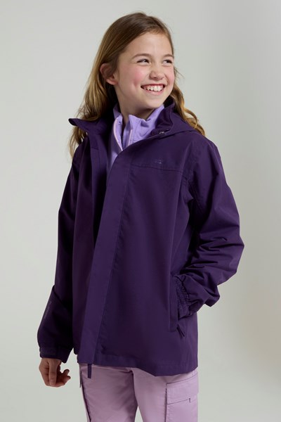 Solar Kids Waterproof Jacket - Pink