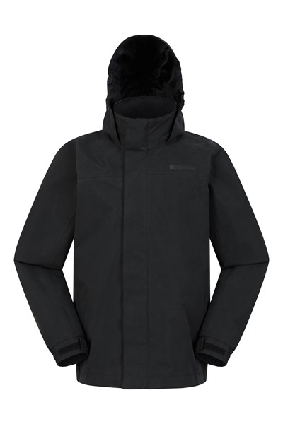 Solar Kids Waterproof Jacket - Black