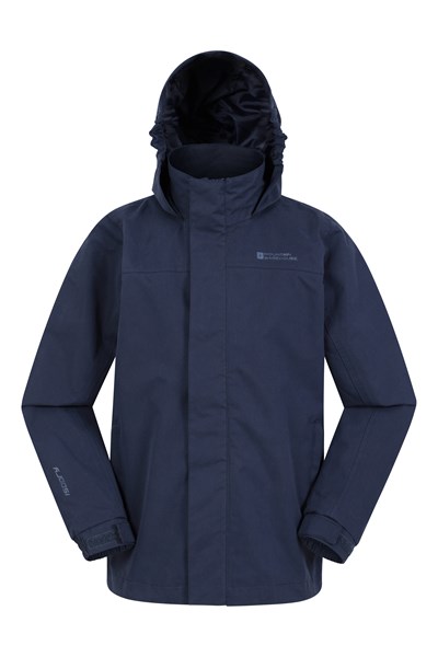Solar Kids Waterproof Jacket - Navy