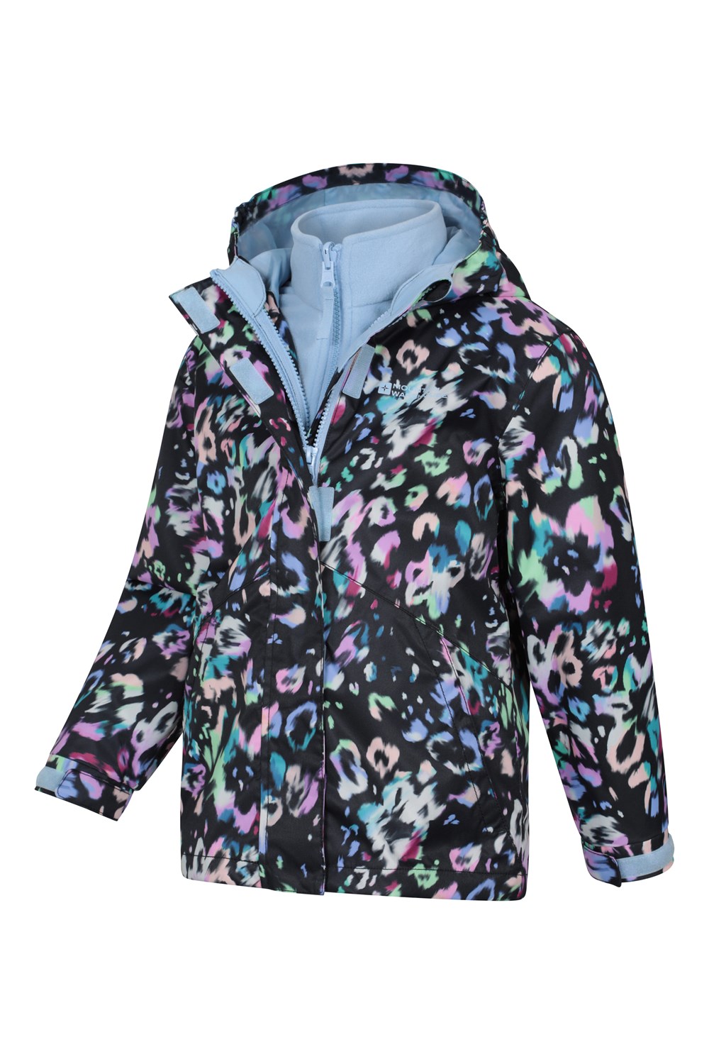 Mountain Warehouse Aries Kids 3 in 1 Jacket Girls Waterproof Warm Winter Coat - Picture 29 of 32