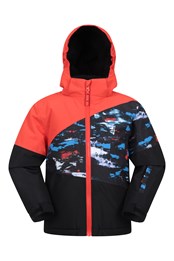 Peak Printed Kids Ski Jacket