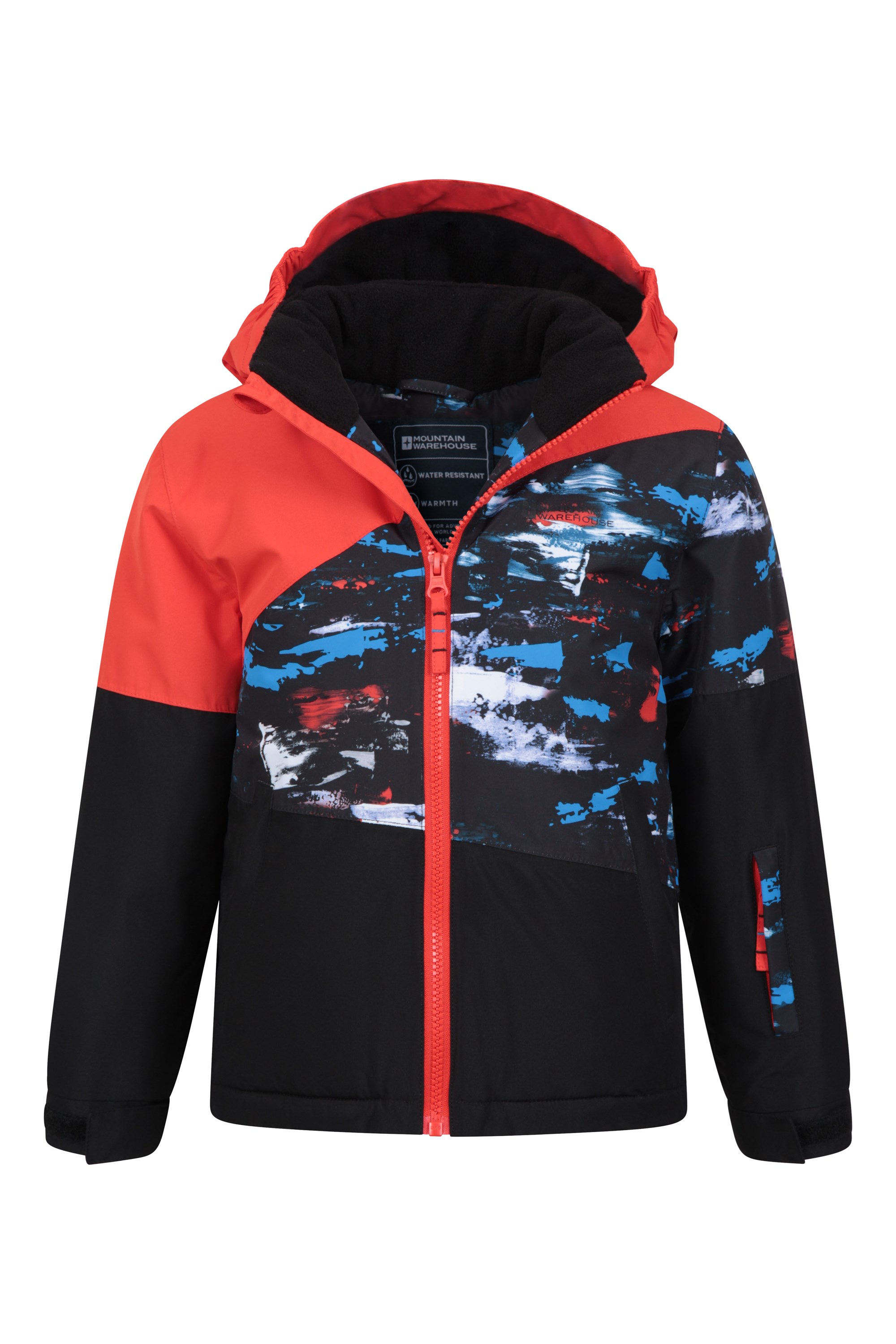 Mountain Warehouse Peak Printed Kids Ski Jacket 