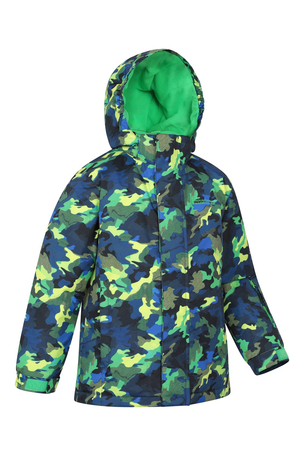 Mountain Warehouse Kids Ski Jacket Waterproof Fleece Lined Boys Girls Coat - Picture 35 of 114