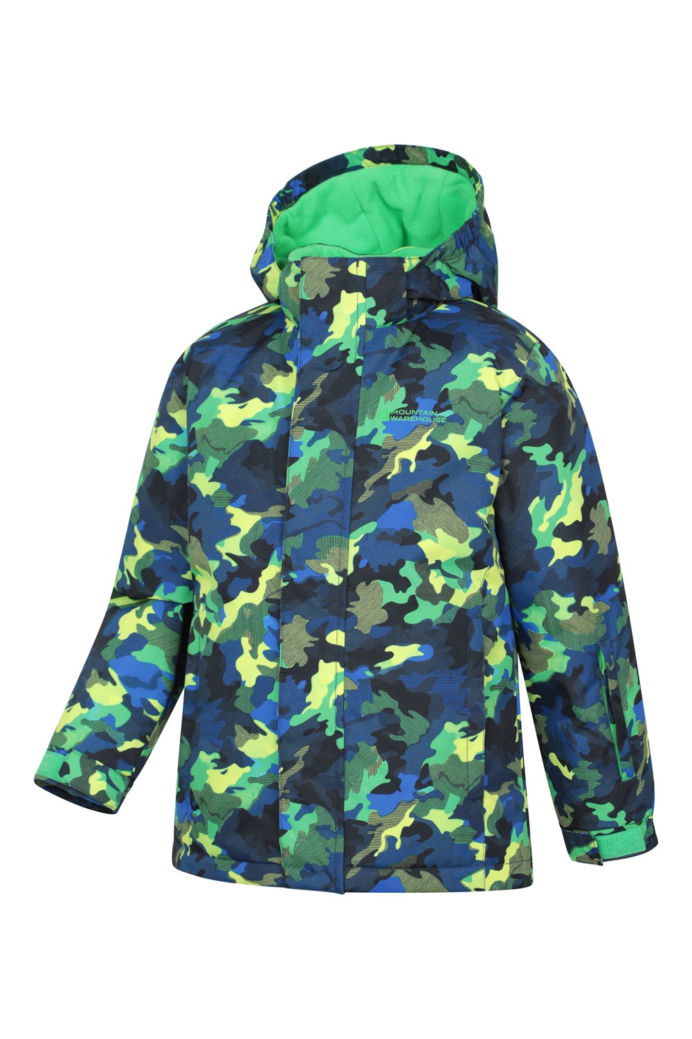 Mountain Warehouse Kids Ski Jacket Waterproof Fleece Lined Boys Girls Coat - Picture 37 of 114