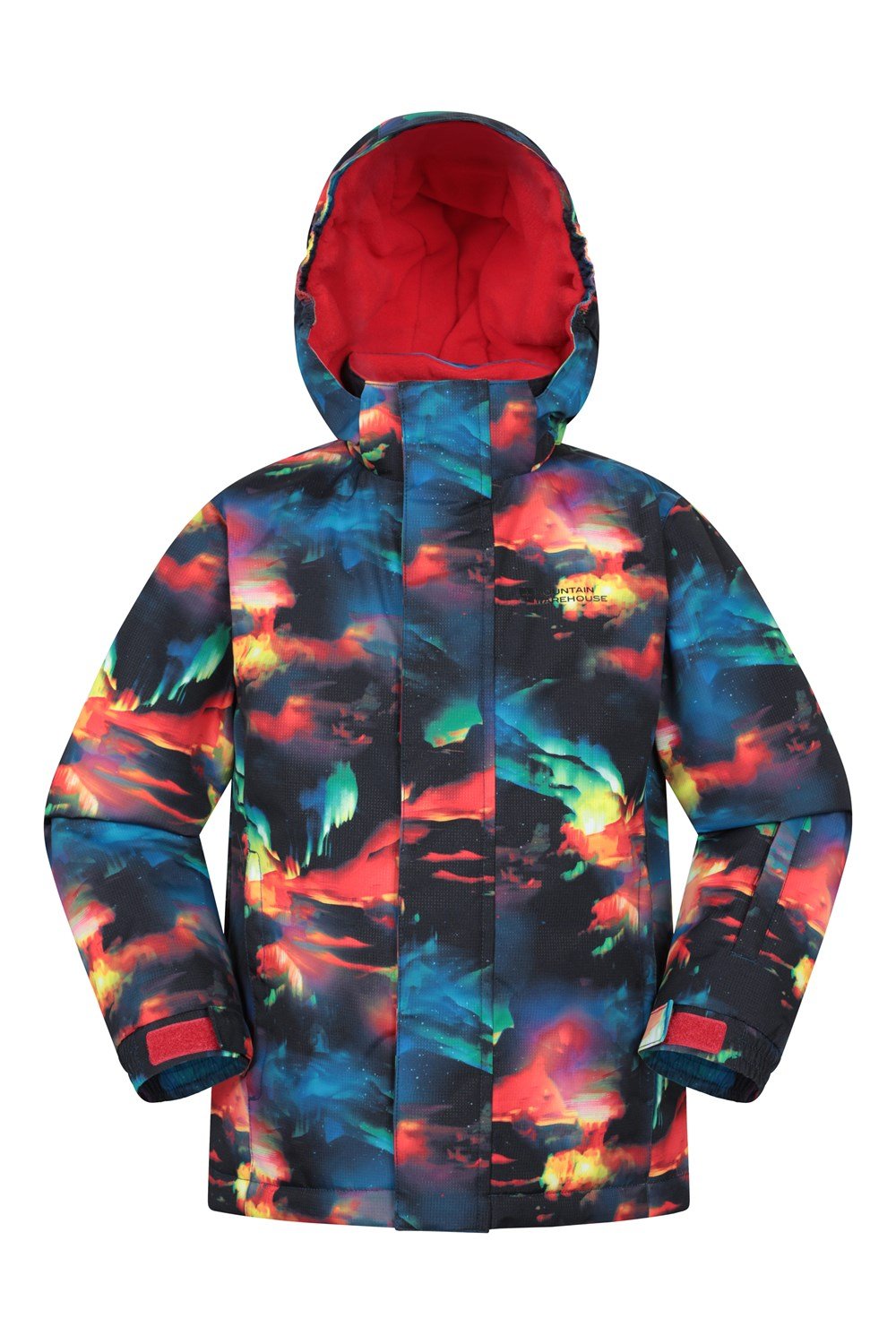 Mountain Warehouse Kids Ski Jacket Waterproof Fleece Lined Boys Girls Coat - Picture 100 of 114