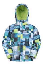 Mogal Printed Kids Ski Jacket