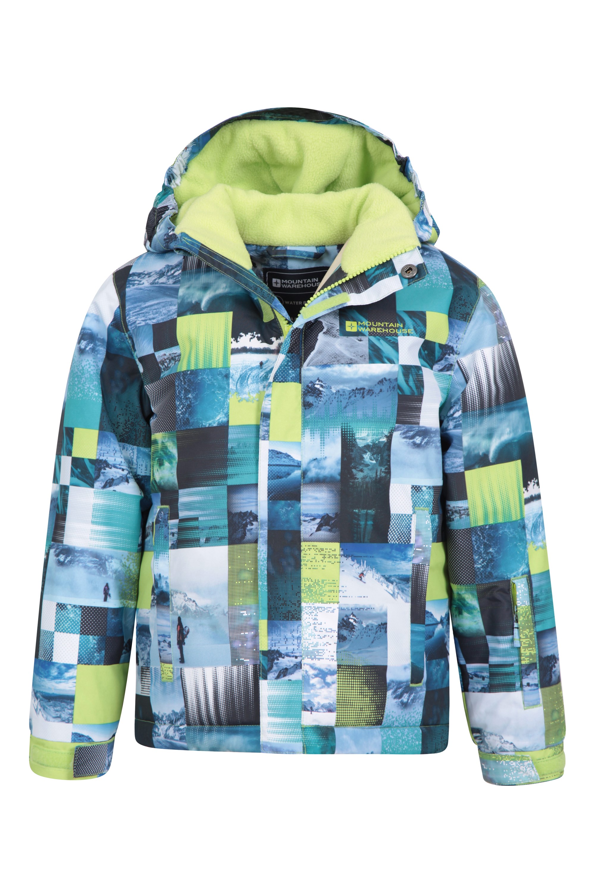Mogal Printed Kids Ski Jacket | Mountain Warehouse US