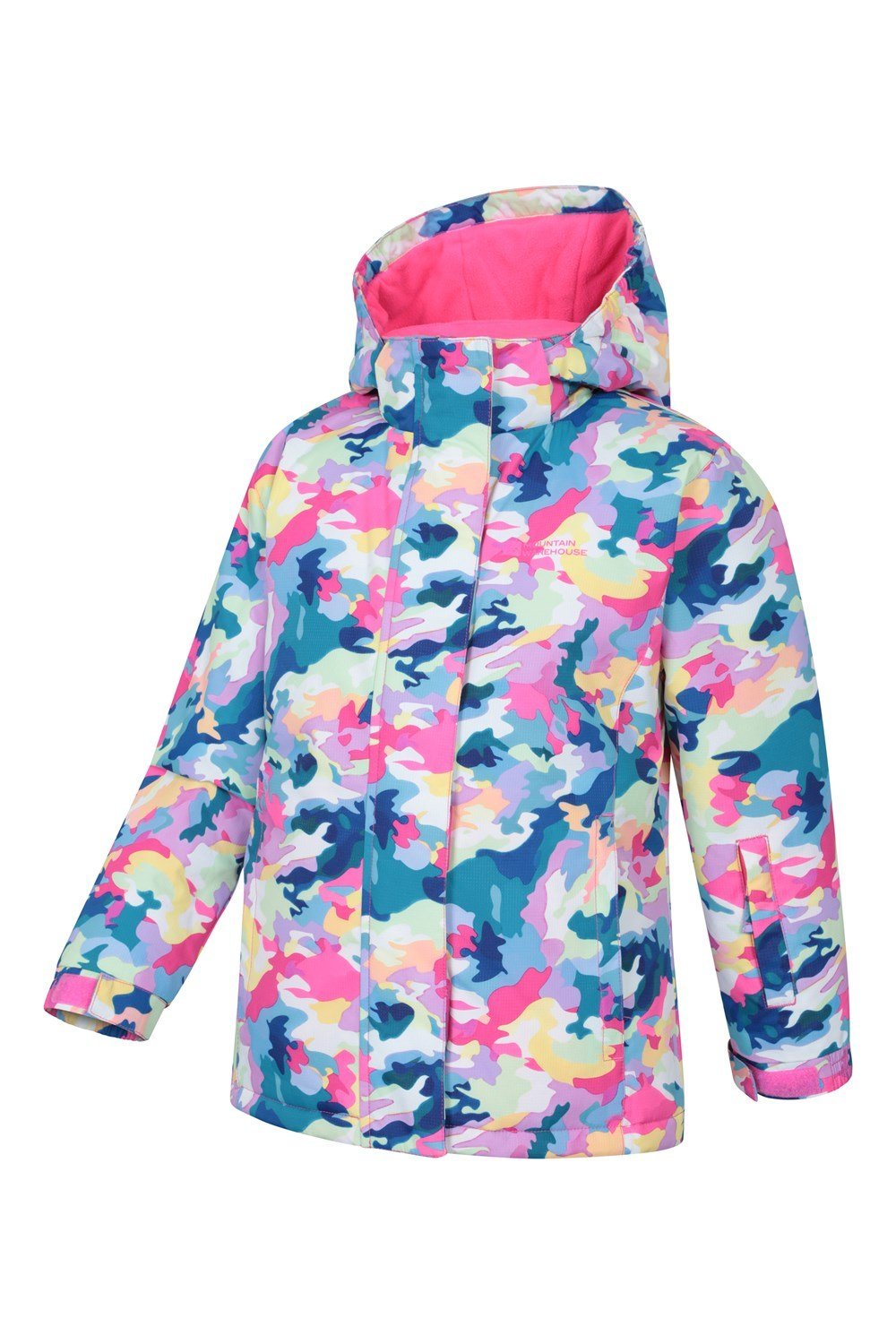 Mountain Warehouse Kids Ski Jacket Waterproof Fleece Lined Girls Boys Coat - Picture 21 of 65