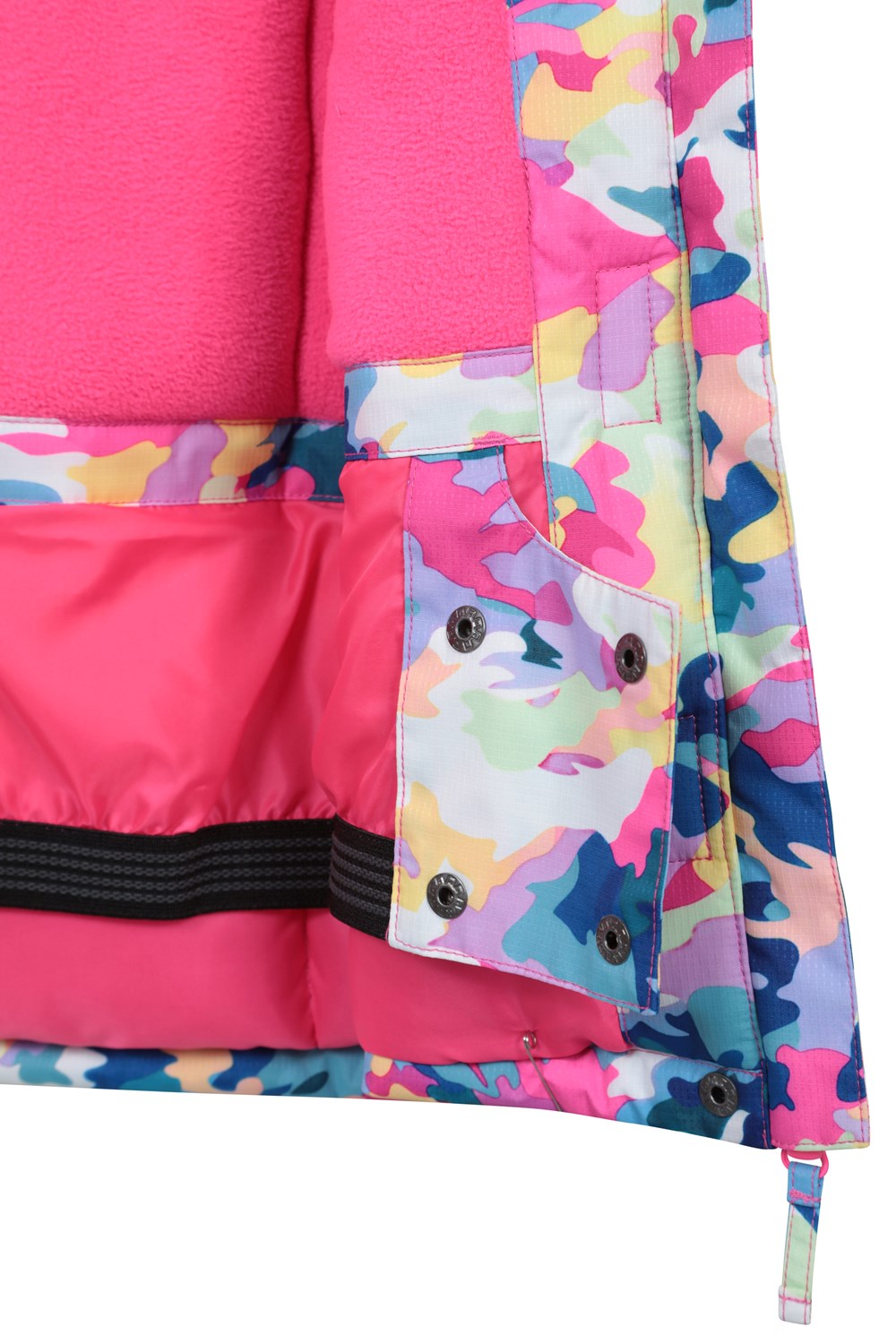 Mountain Warehouse Kids Ski Jacket Waterproof Fleece Lined Girls Boys Coat - Picture 23 of 65
