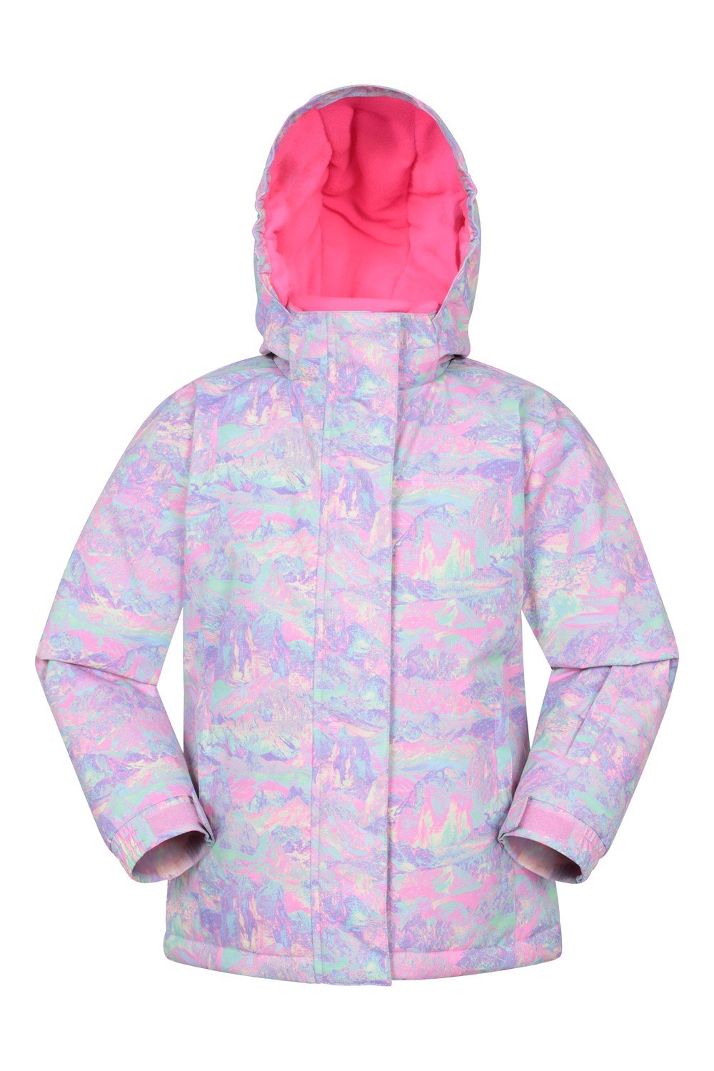 Mountain Warehouse Kids Ski Jacket Waterproof Fleece Lined Girls Boys Coat - Picture 43 of 65