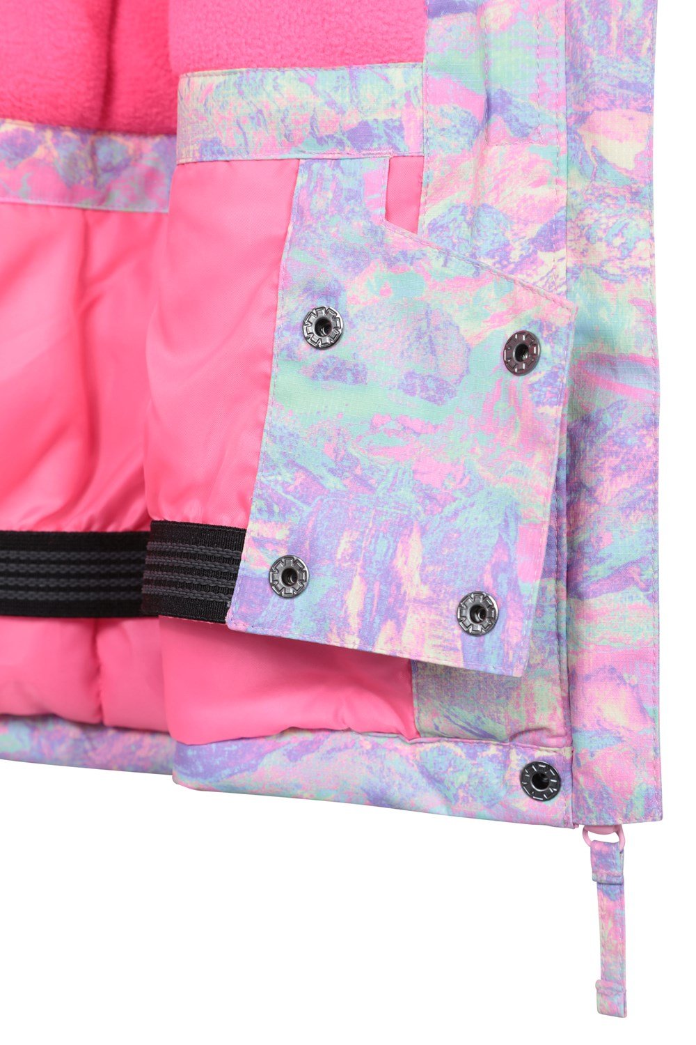 Mountain Warehouse Kids Ski Jacket Waterproof Fleece Lined Girls Boys Coat - Picture 48 of 65