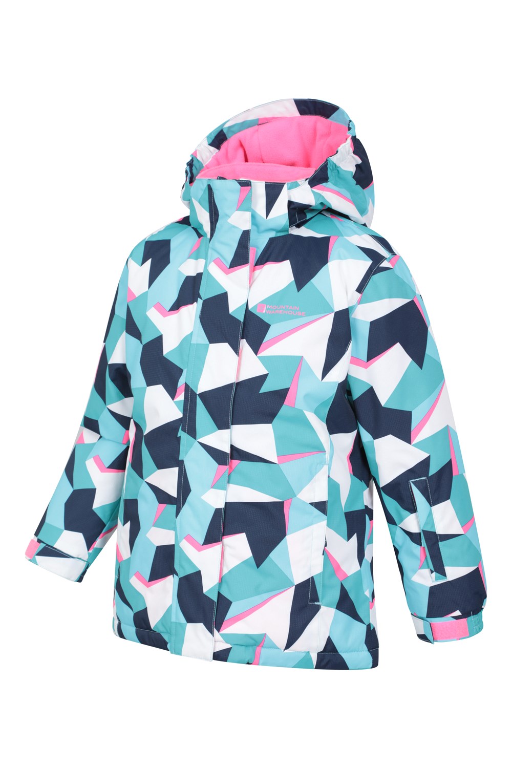 Mountain Warehouse Kids Ski Jacket Waterproof Fleece Lined Girls Boys Coat - Picture 62 of 65