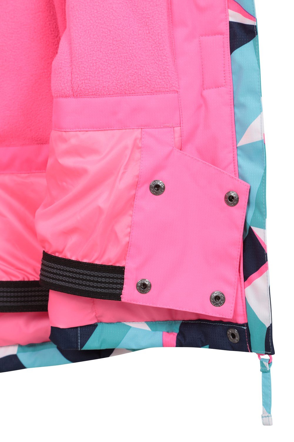 Mountain Warehouse Kids Ski Jacket Waterproof Fleece Lined Girls Boys Coat - Picture 63 of 65