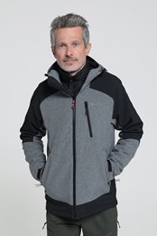 Basswood męska kurtka 3 w 1 Szary