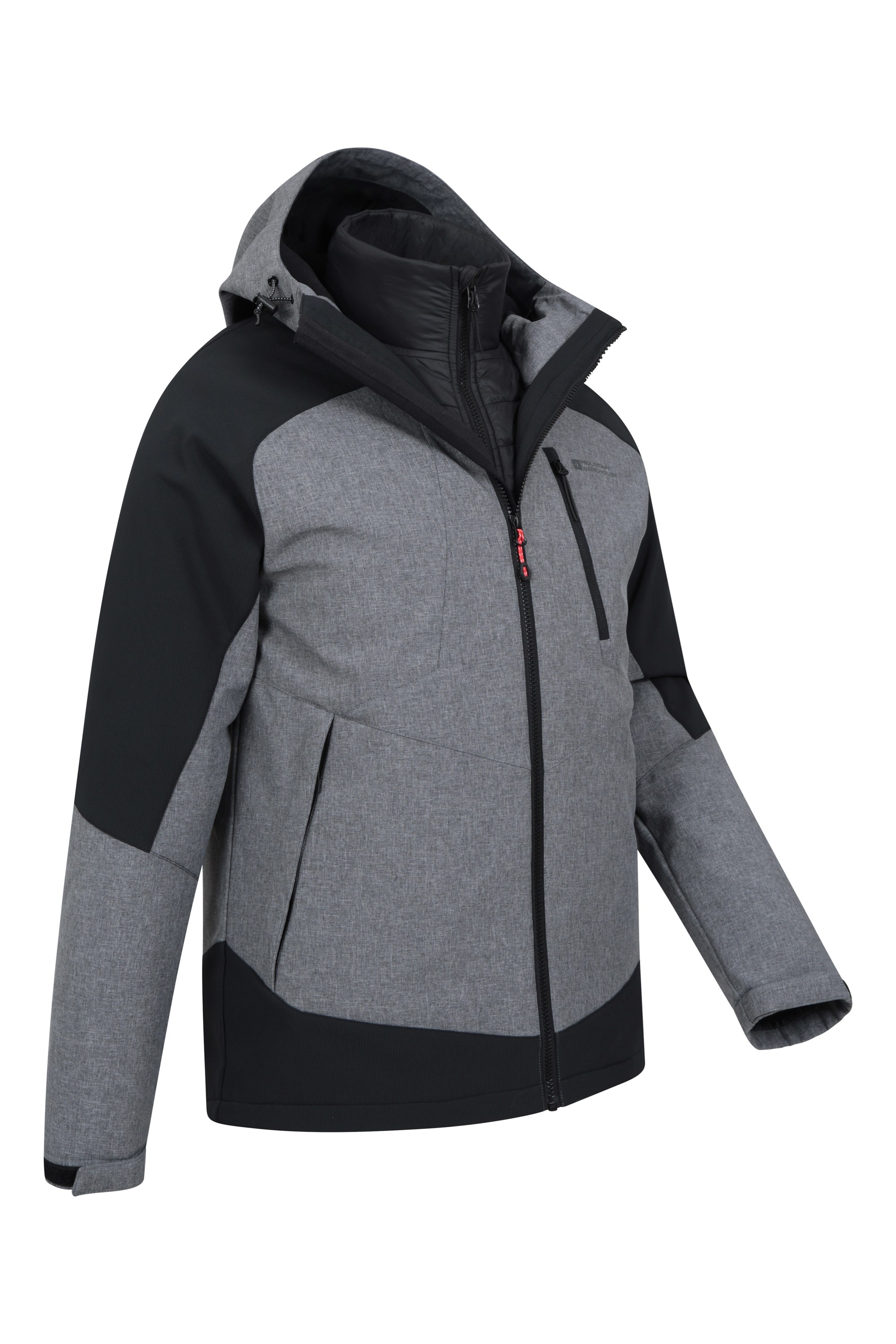 Basswood Mens 3-in-1 Jacket | Mountain Warehouse CA