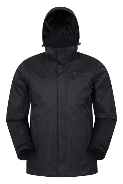Trek Mens Waterproof Jacket - Black