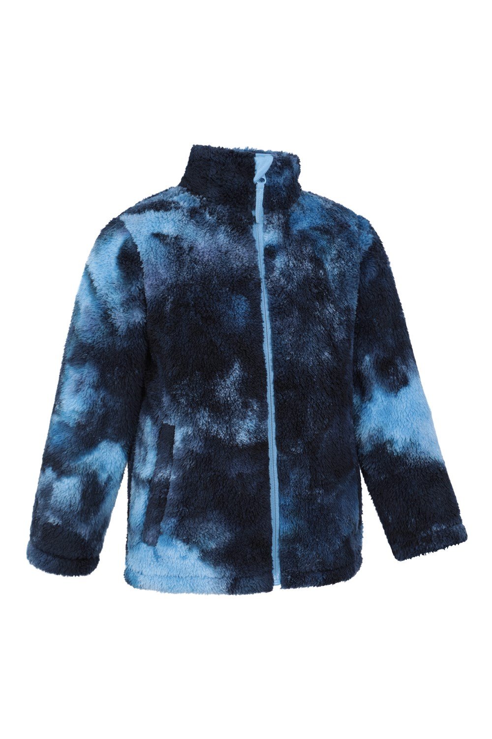 Mountain Warehouse Kids Rainbow Cosy Full Zip Fleece Top Children's Warm Jacket - Picture 14 of 34