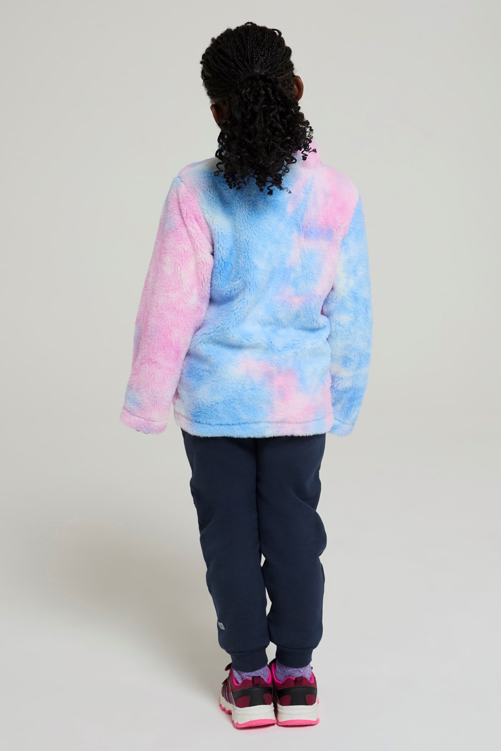 Mountain Warehouse Kids Rainbow Cosy Full Zip Fleece Top Children's Warm Jacket - Picture 27 of 34