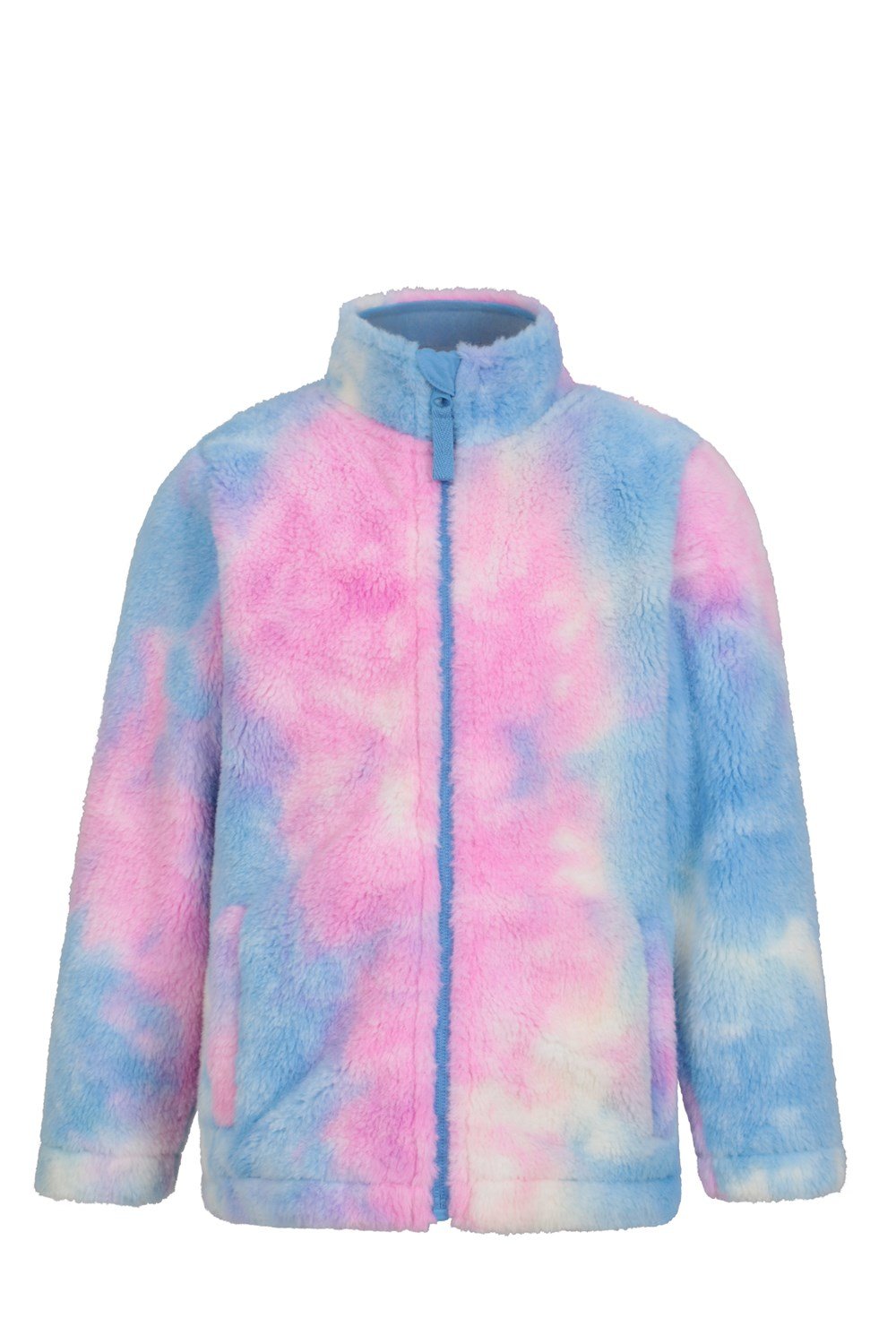 Mountain Warehouse Kids Rainbow Cosy Full Zip Fleece Top Children's Warm Jacket - Picture 29 of 34