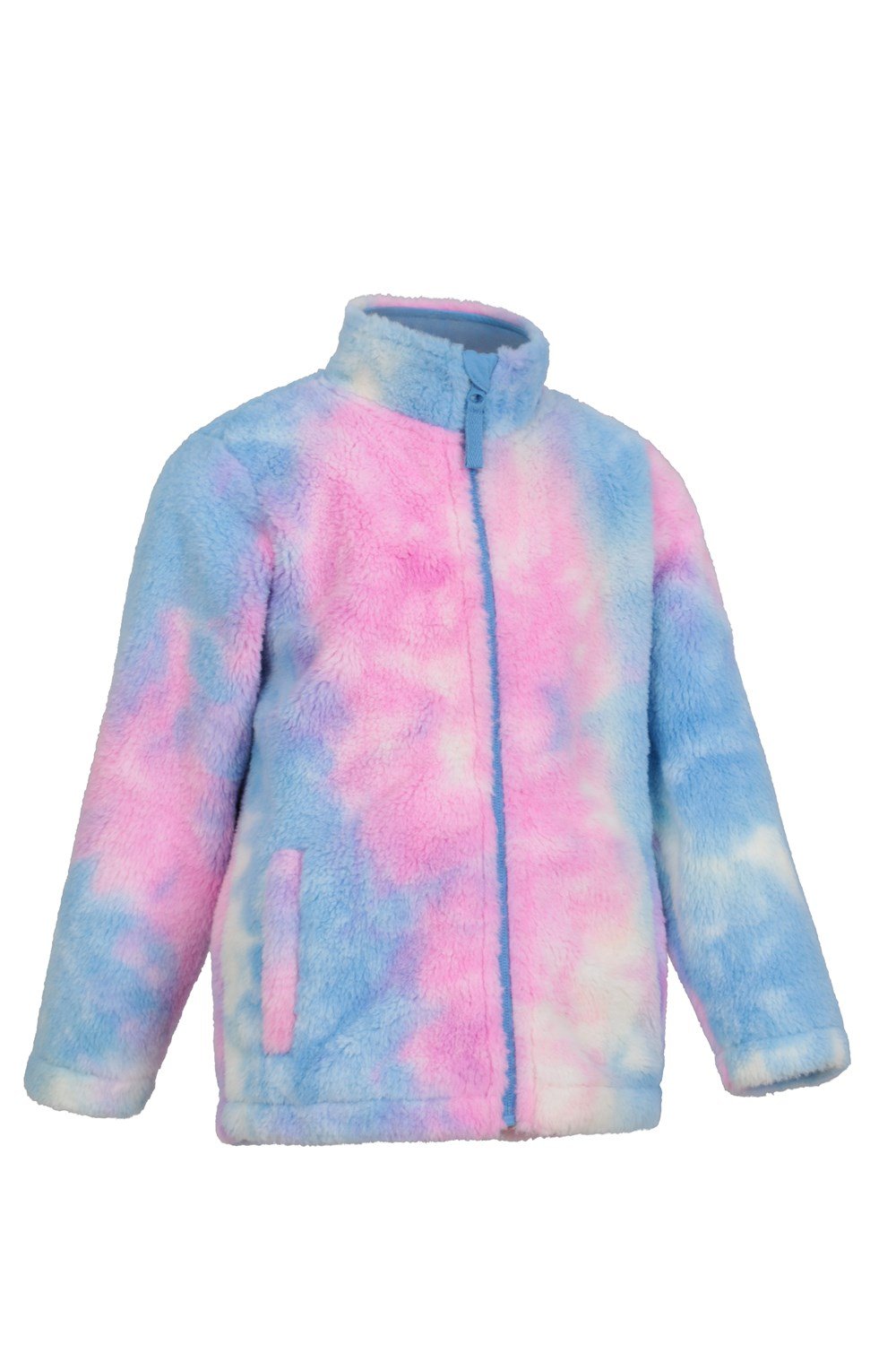 Mountain Warehouse Kids Rainbow Cosy Full Zip Fleece Top Children's Warm Jacket - Picture 30 of 34