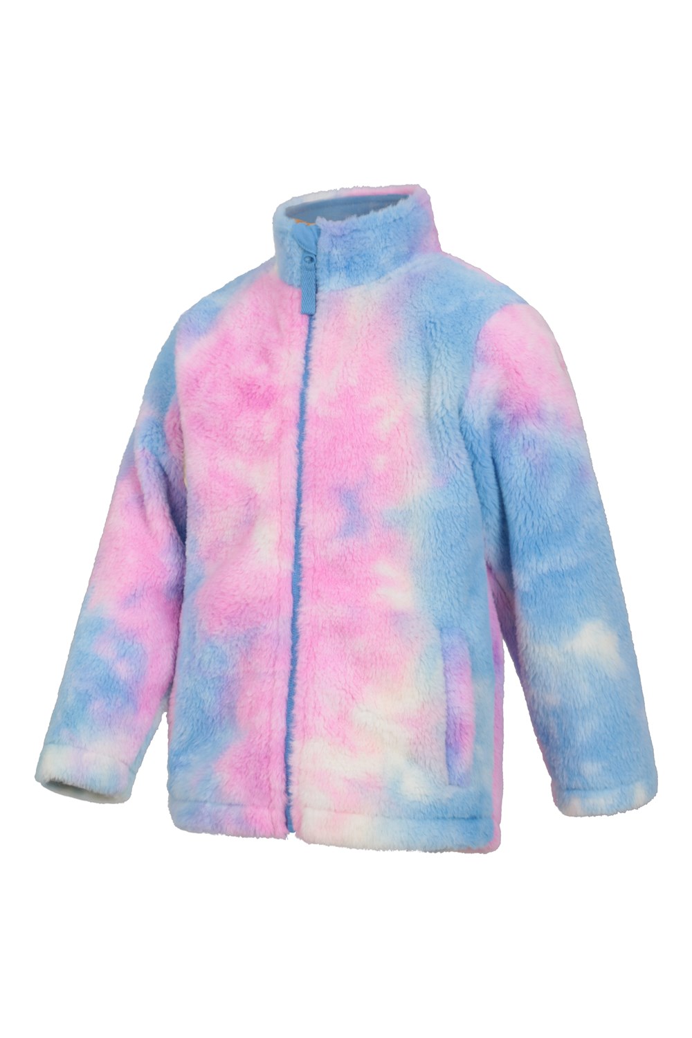 Mountain Warehouse Kids Rainbow Cosy Full Zip Fleece Top Children's Warm Jacket - Picture 32 of 34