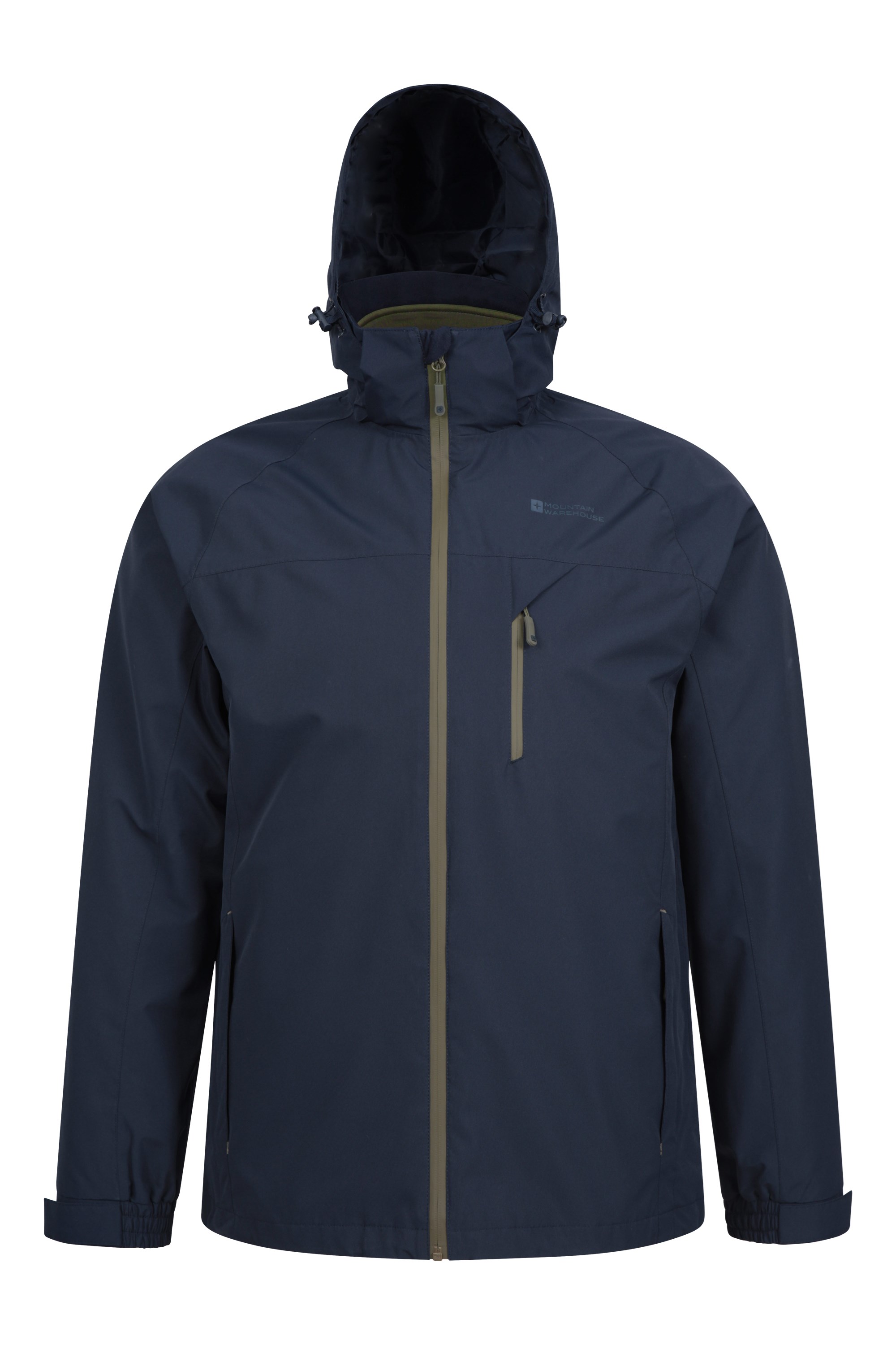 Brisk Extreme Mens 3-in-1 Waterproof Jacket | Mountain Warehouse 