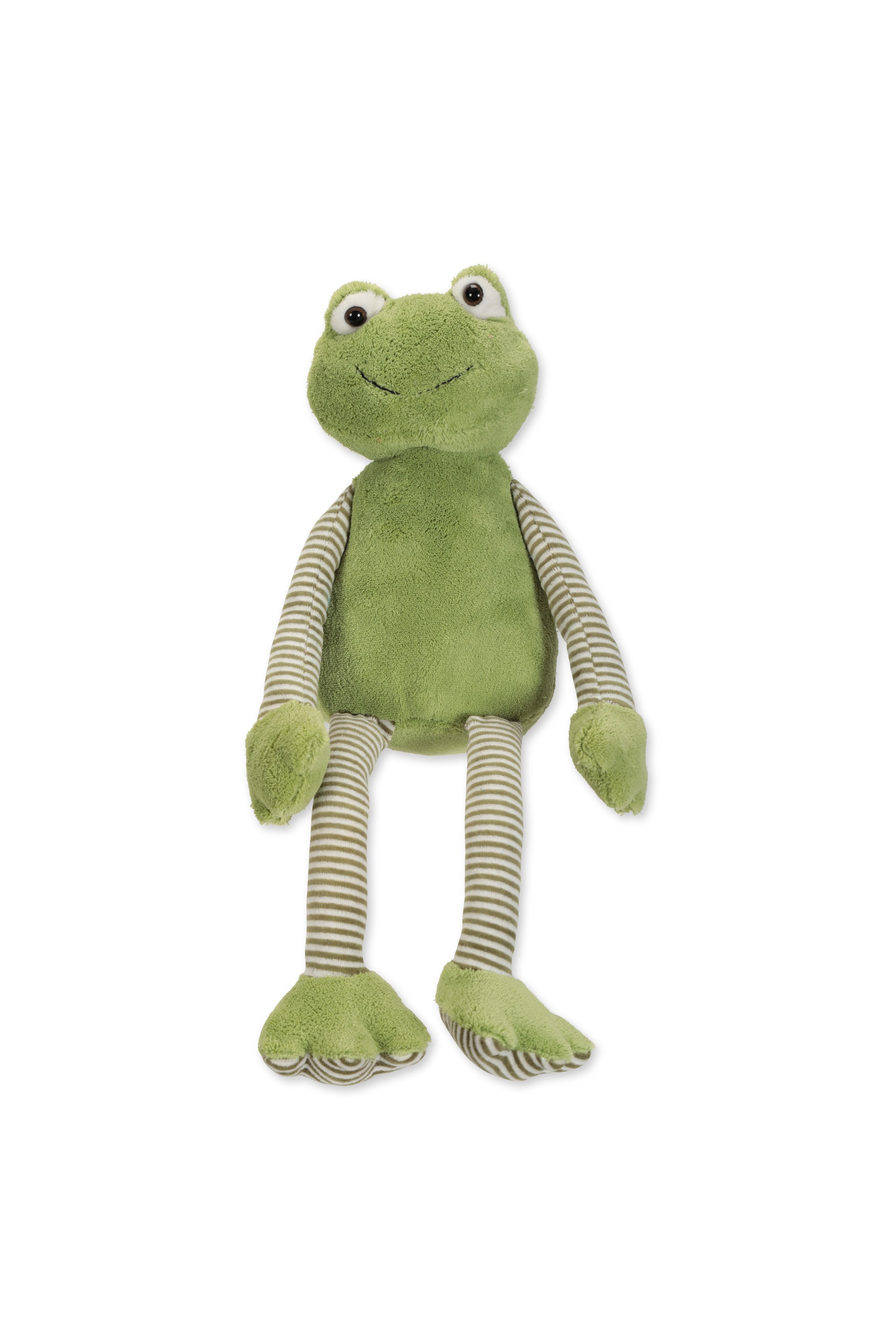 frog plush with glasses