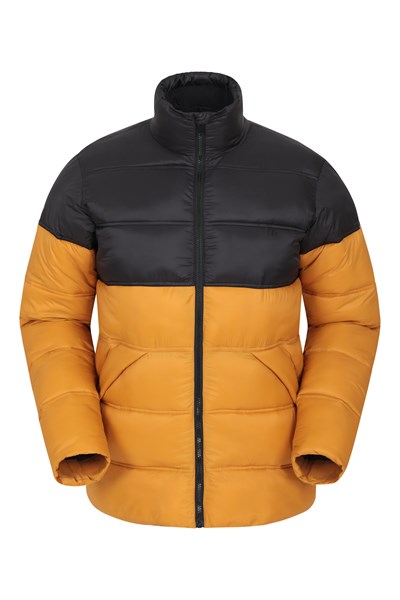 Charge Mens Padded Jacket - Yellow