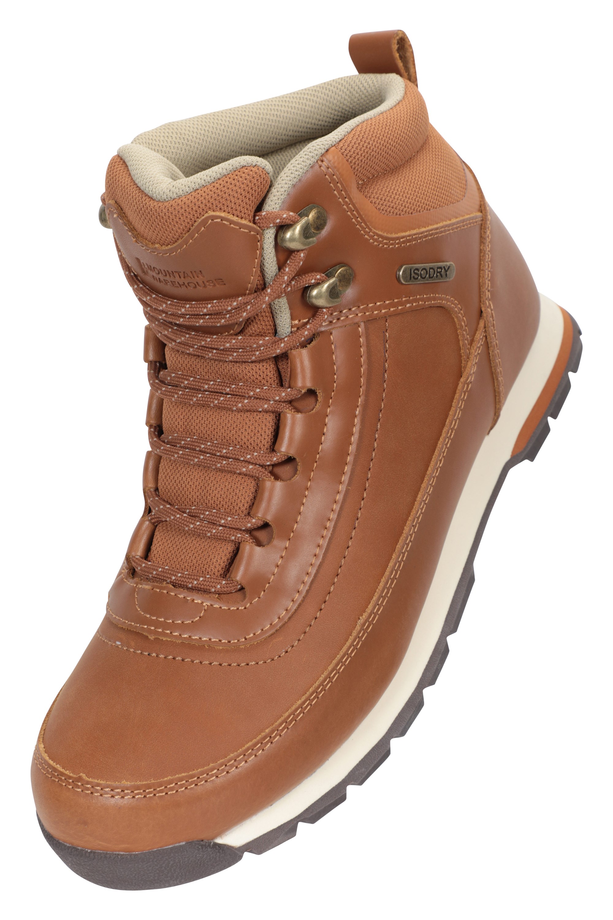 Mountain Warehouse Wms  Pilgrim Womens Leather Waterproof Outdoor Boot In Brown 
