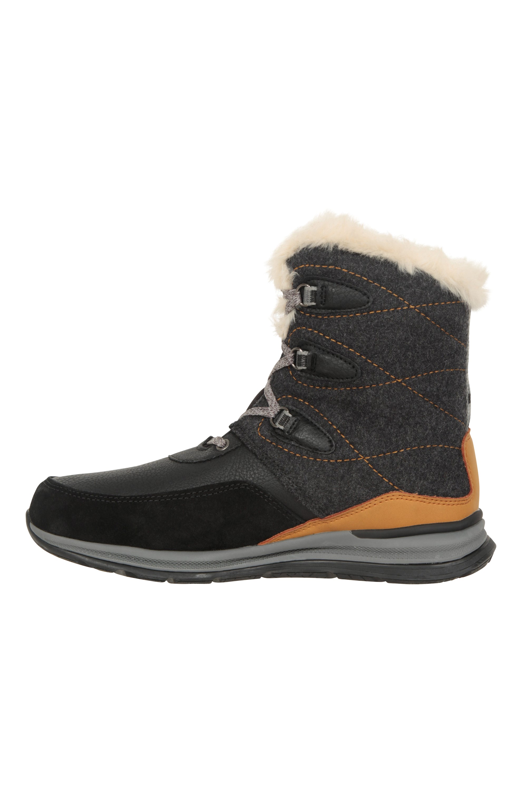 Ice Crystal Womens Waterproof Snow Boots