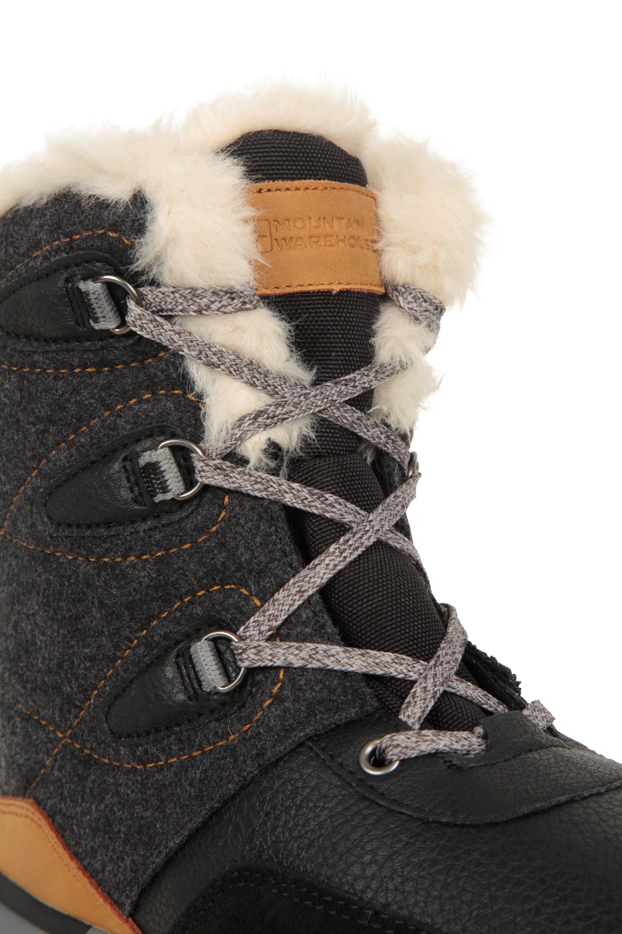 Ice Crystal Womens Waterproof Snow Boots