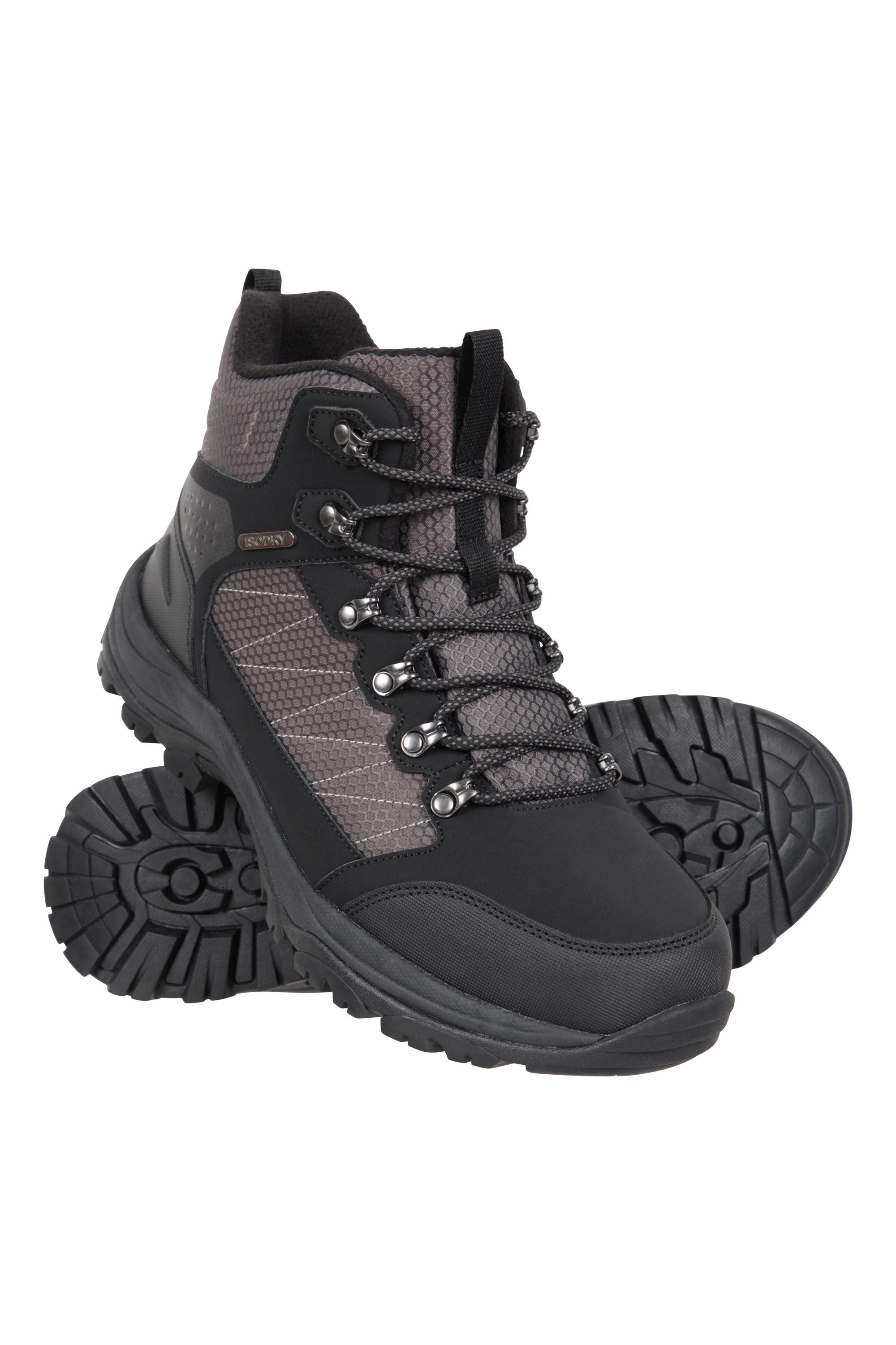 Ultra Iceberg Grip Mens Waterproof Boots - Grey