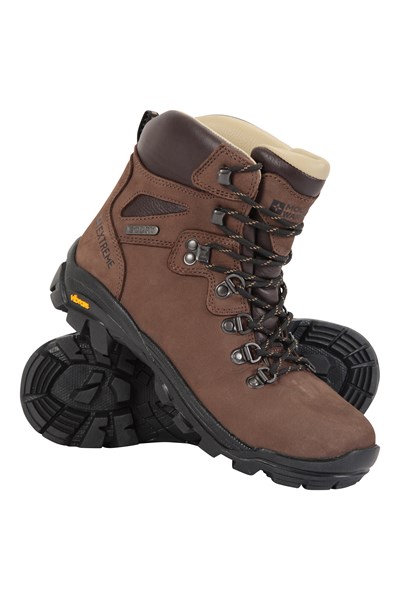 Extreme Odyssey Mens Waterproof Vibram Boots - Brown