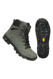 Odyssey Extreme Mens Vibram Waterproof Hiking Boots Dark Grey