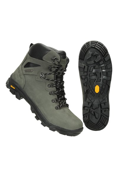 Odyssey Extreme Mens Vibram Waterproof Hiking Boots - Grey