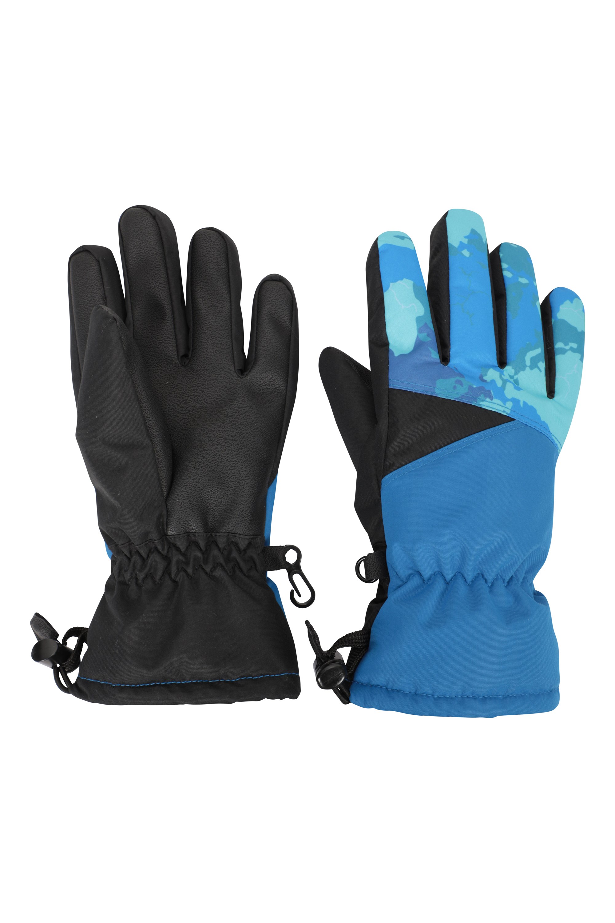 Extreme Kids Waterproof Ski Gloves - Blue